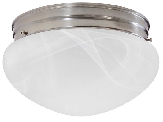 Alabaster Mushroom Flush Mount