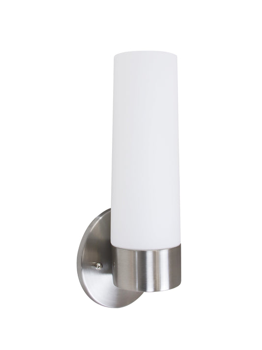 Satin Cylinder Sconce