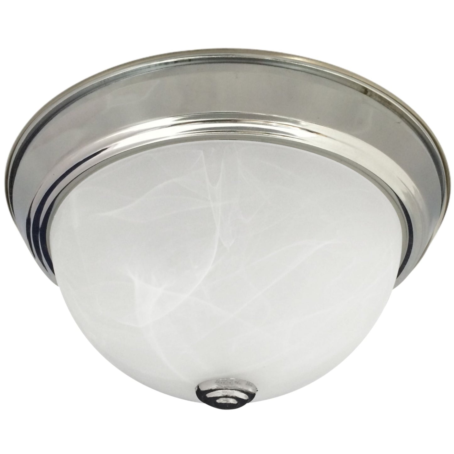 Alabaster Swirl Flush Mount