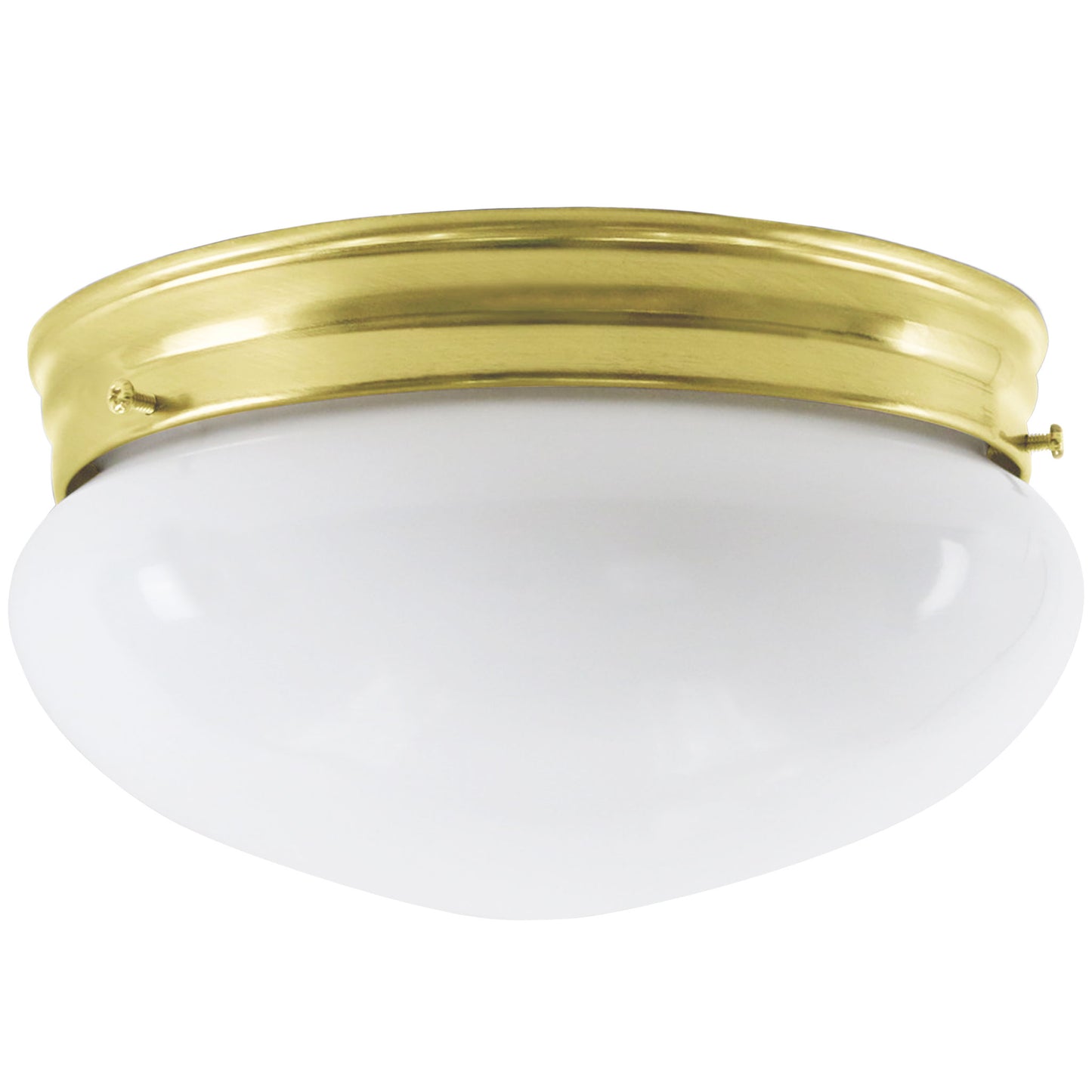 Opal Mushroom Flush Mount