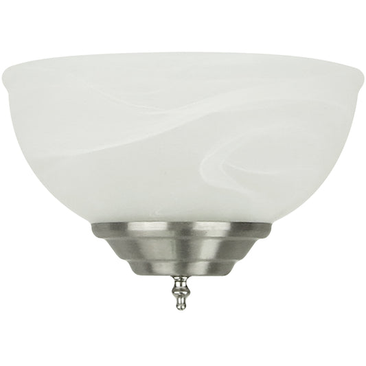 Half Moon Alabaster Sconce