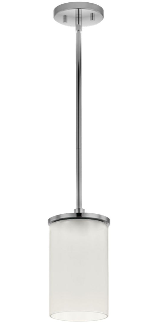 Satin Opal Cylinder Pendant