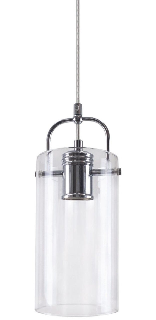 Clear Cylinder Cord Pendant