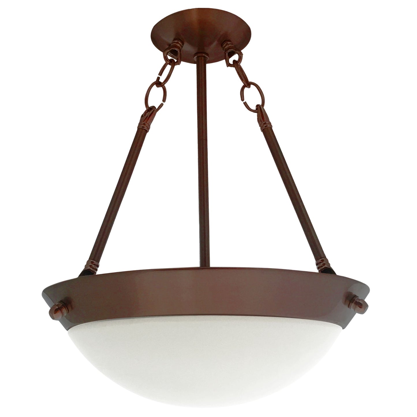 Semi-Flush Twist-On Dome