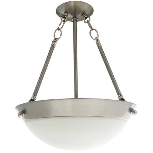 Semi-Flush Twist-On Dome