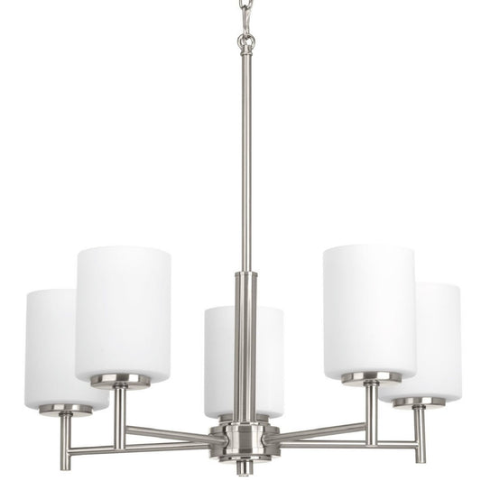 Opal Cylinder Chandelier