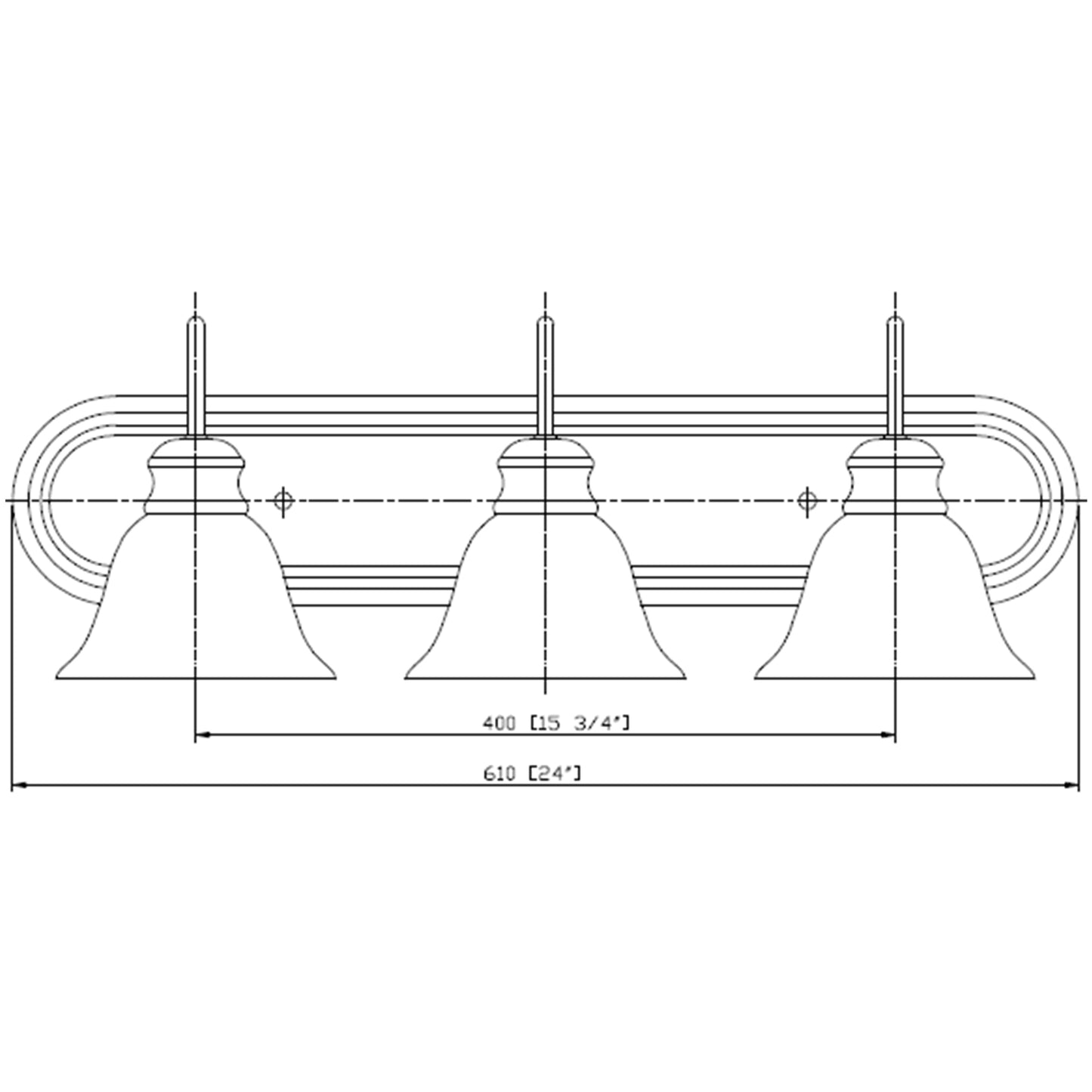Decorative Racetrack Vanity
