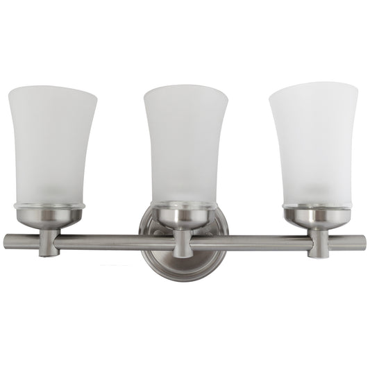 Frosted Bell Bath Vanity