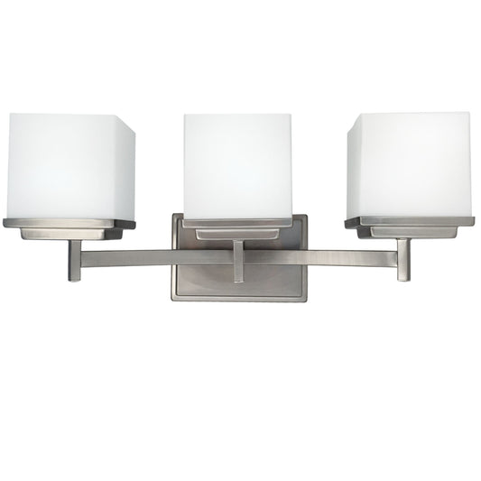 Satin Opal Square Vanity