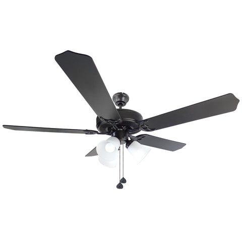 5-Blade Fan with Light Kit