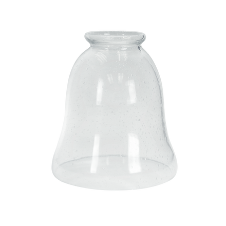 Clear Bell Fan Glass