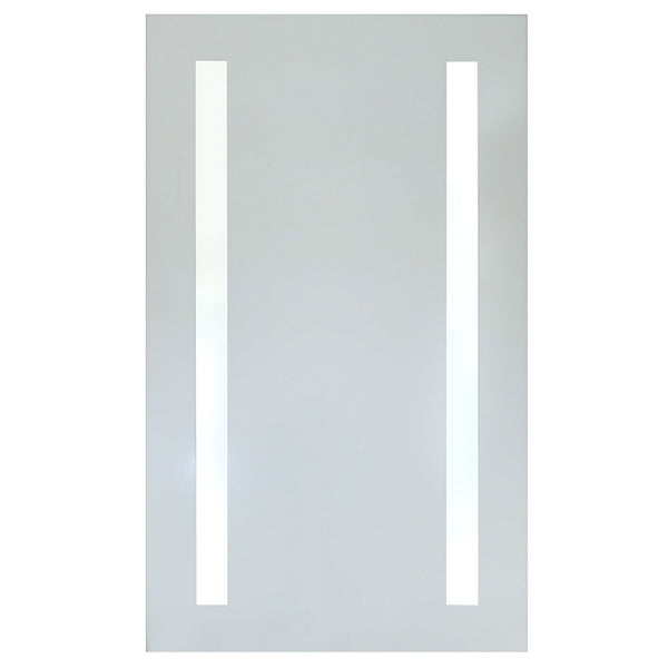 Vertically-Striped LED Mirror