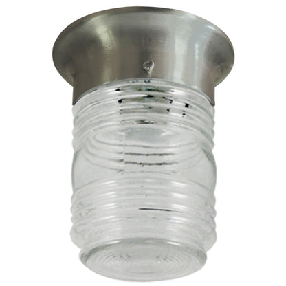 Jelly Jar Flush Mount