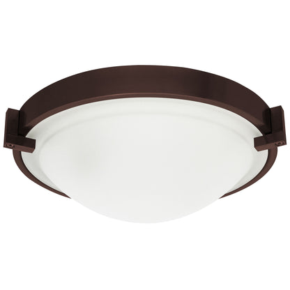 Frosted Dome Flush Mount
