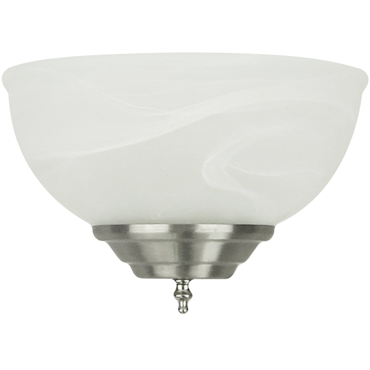 Half Moon Alabaster Sconce