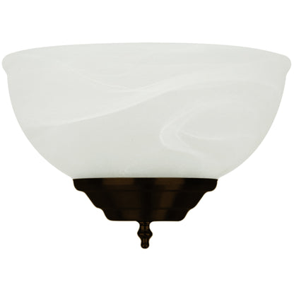 Half Moon Alabaster Sconce