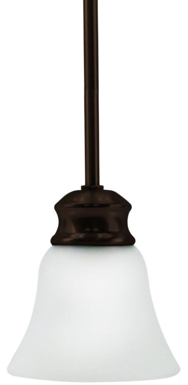 Frosted Bell Pendant