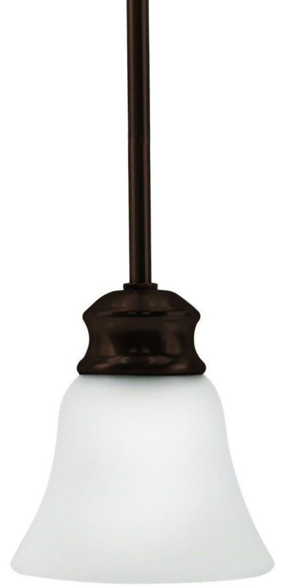 Frosted Bell Pendant