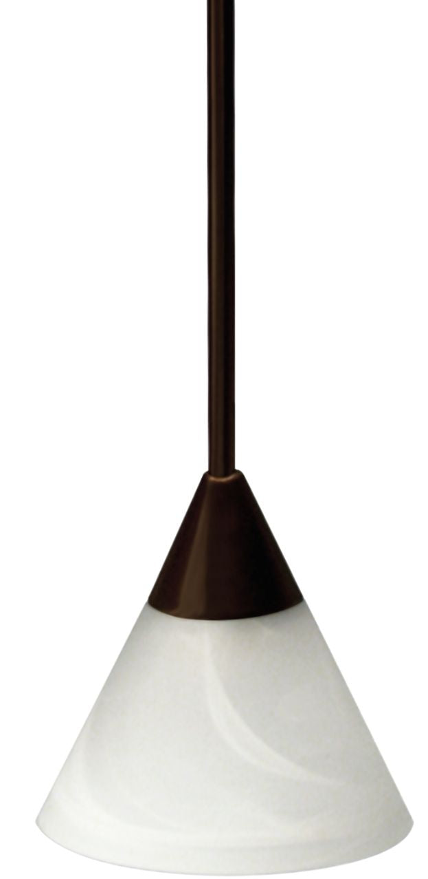 Alabaster Cone Pendant
