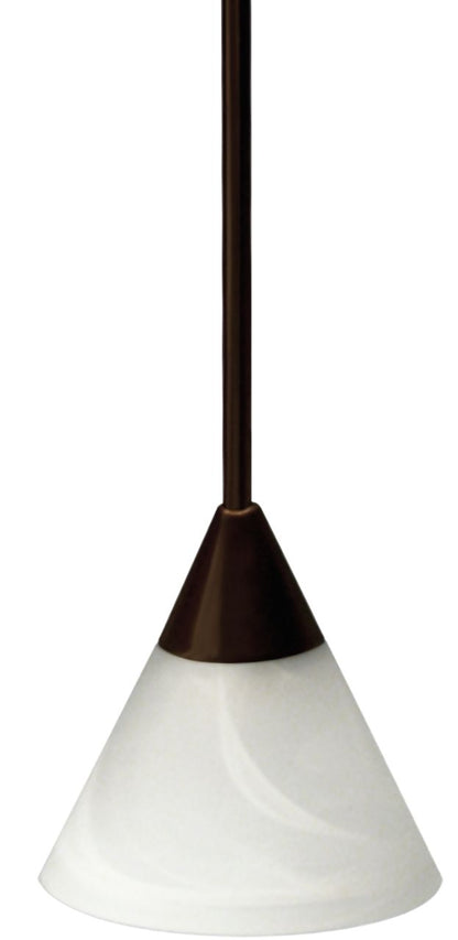 Alabaster Cone Pendant