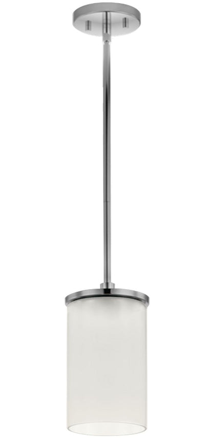 Satin Opal Cylinder Pendant