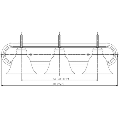 Decorative Racetrack Vanity
