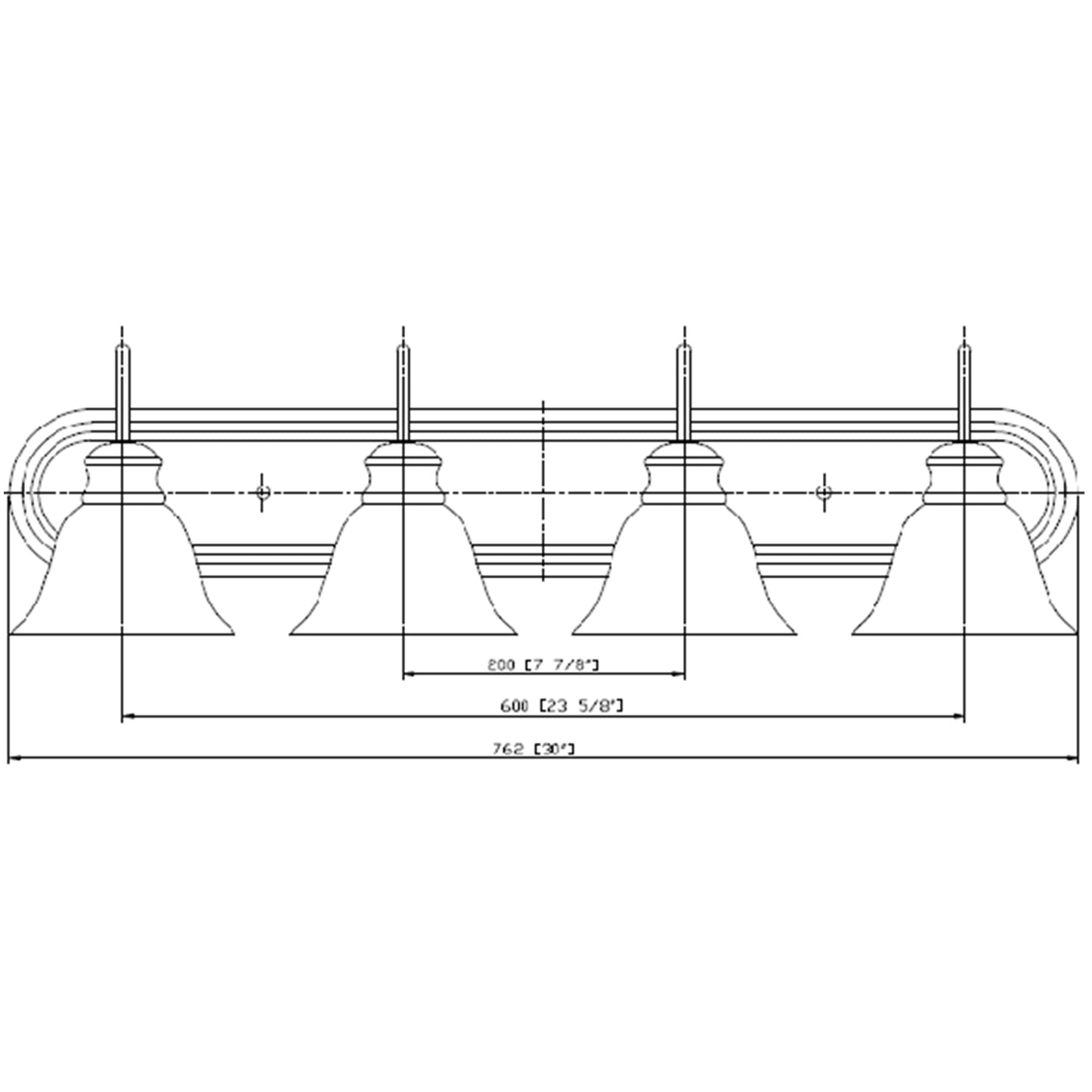 Decorative Racetrack Vanity