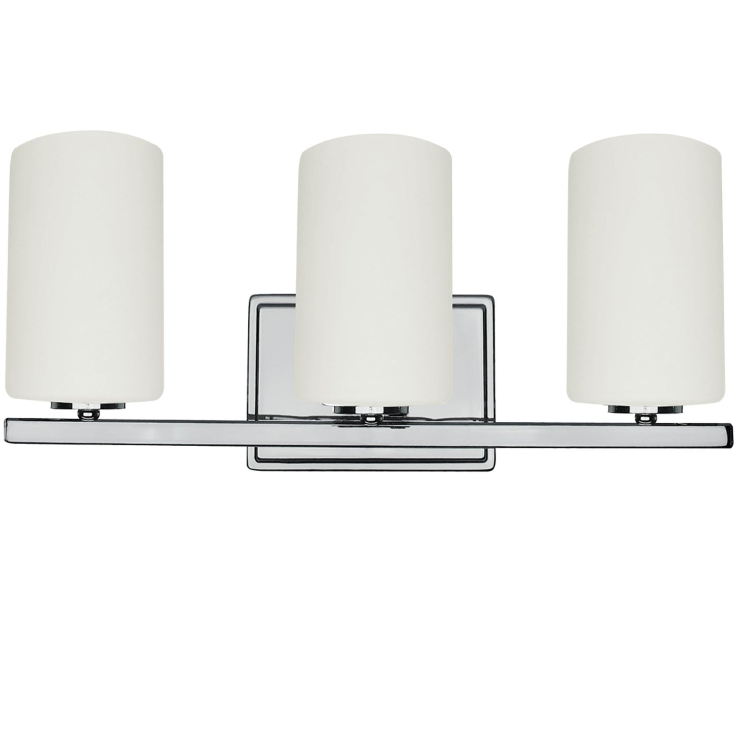 Satin Opal Cylinder Vanity