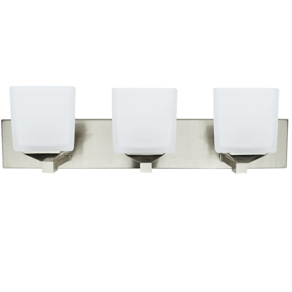 Frosted Cube Vanity