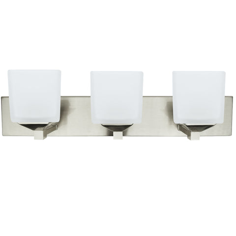 Frosted Cube Vanity
