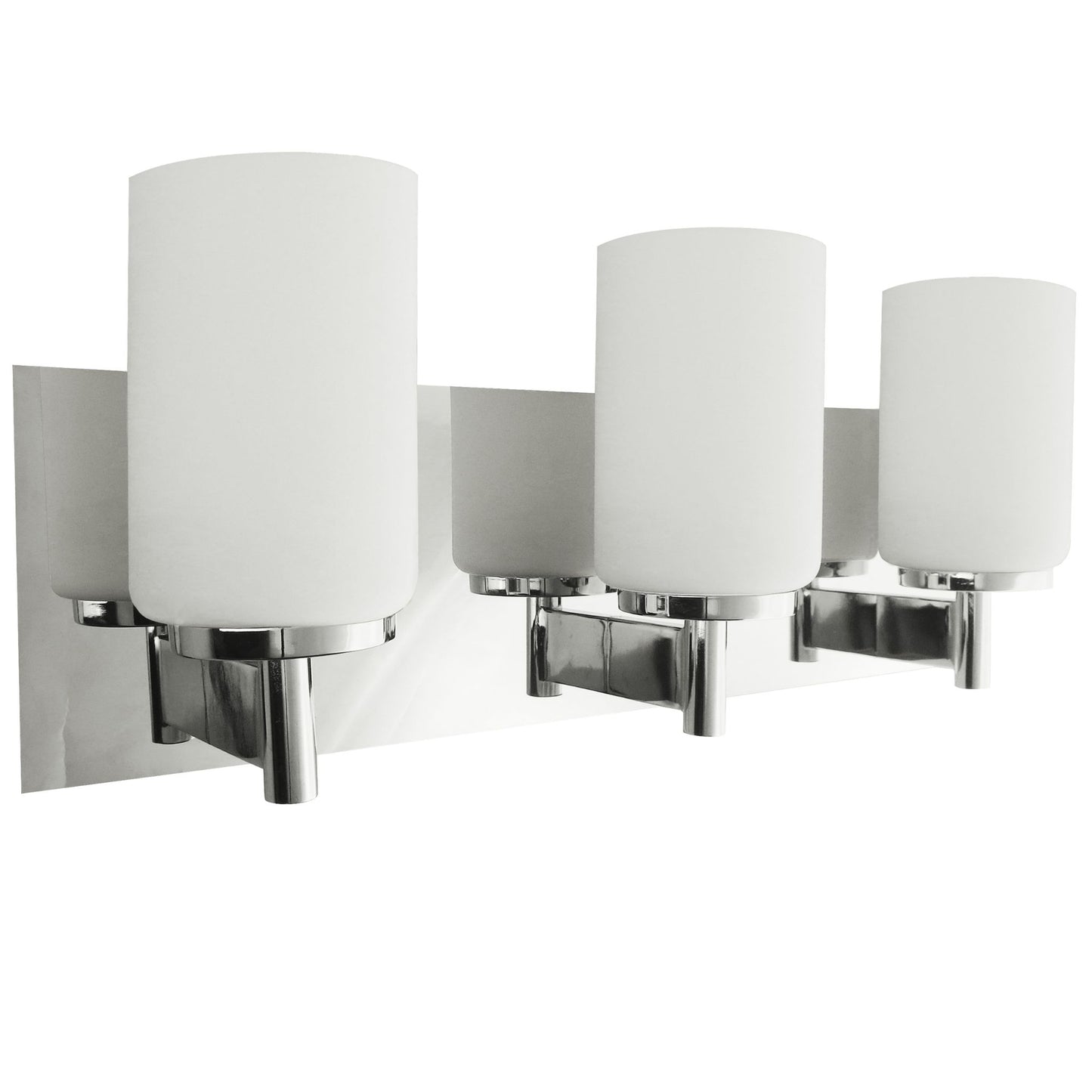 Satin Opal Cylinder Vanity