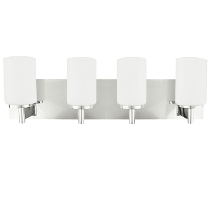 Satin Opal Cylinder Vanity