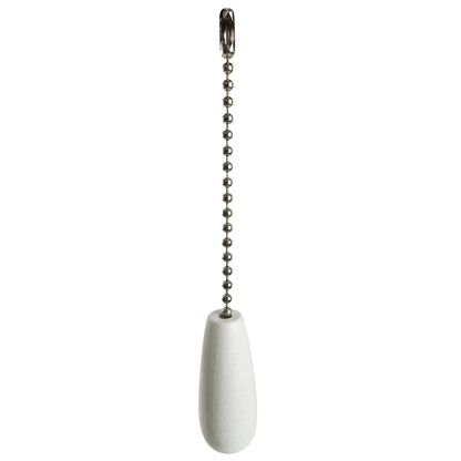 WOODEN TEAR DROP PULL CHAIN